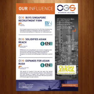 Flyer-Design von VEGA-Designs für Oil & Gas Solutions Pty Ltd | Design: #10855510