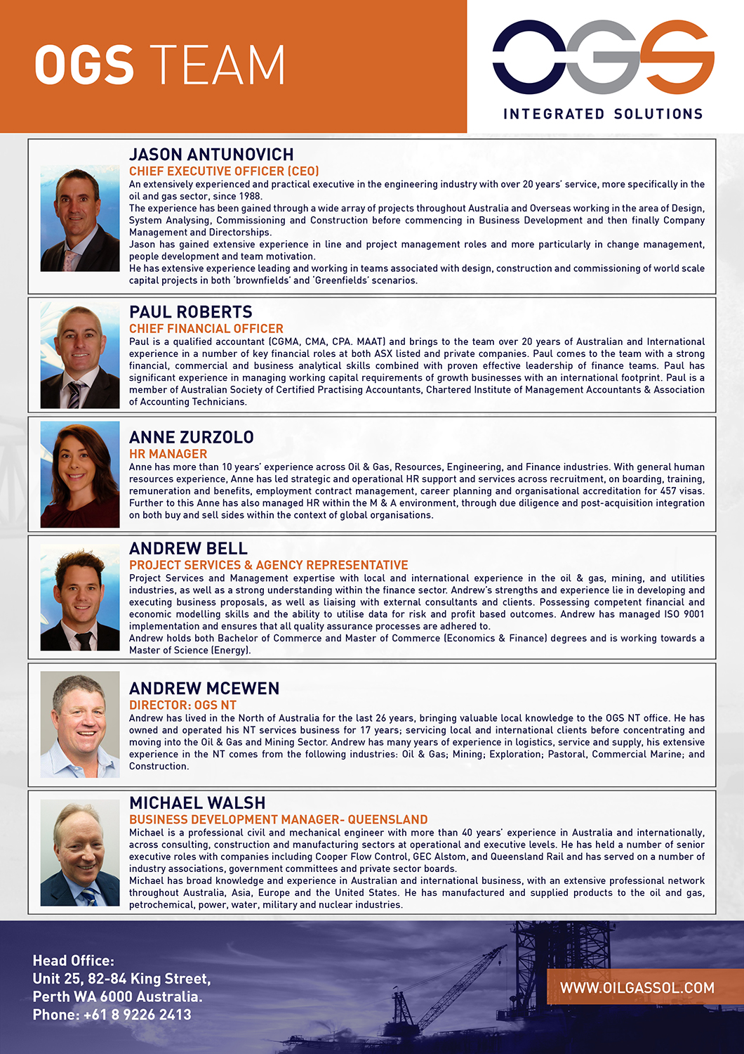 Flyer-Design von VEGA-Designs für Oil & Gas Solutions Pty Ltd | Design #10886020