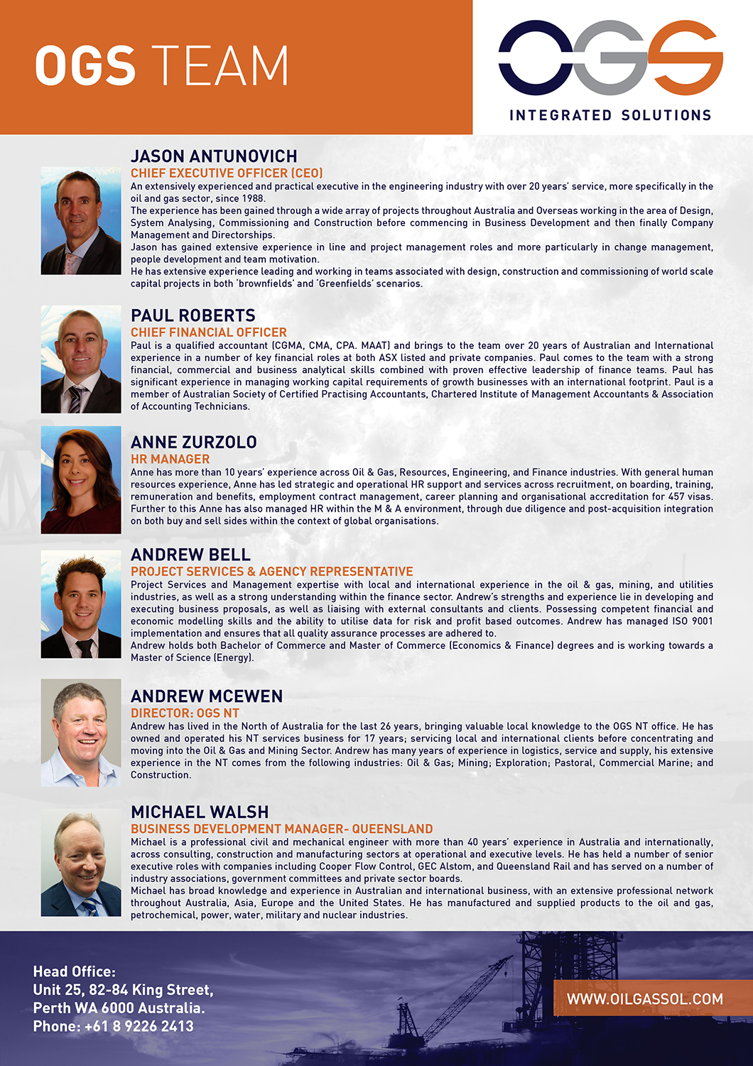 Flyer-Design von VEGA-Designs für Oil & Gas Solutions Pty Ltd | Design #10915299