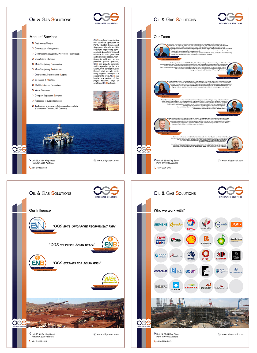Flyer Design by domydebs for Oil & Gas Solutions Pty Ltd | Design #10859668