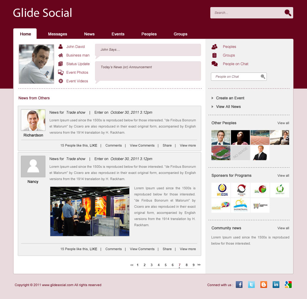 Web Design par pb pour ce projet | Design #472485