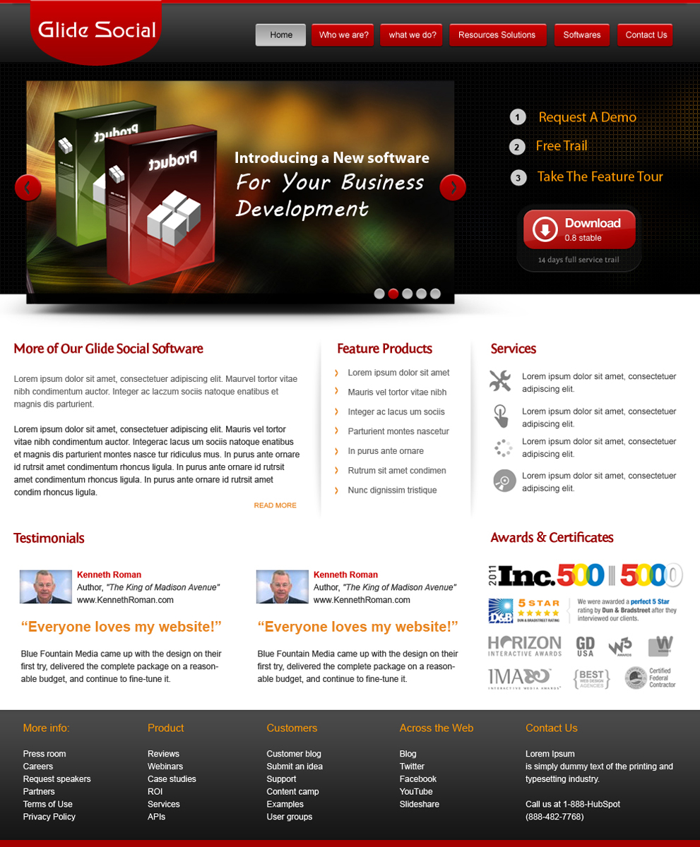 Web Design par pb pour ce projet | Design #483026