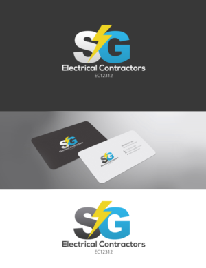 Logo Design by ColorDrops for SG Electrical Contractors | Design: #10804080