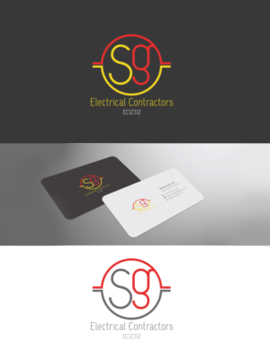 Logo Design by ColorDrops for SG Electrical Contractors | Design: #10804413