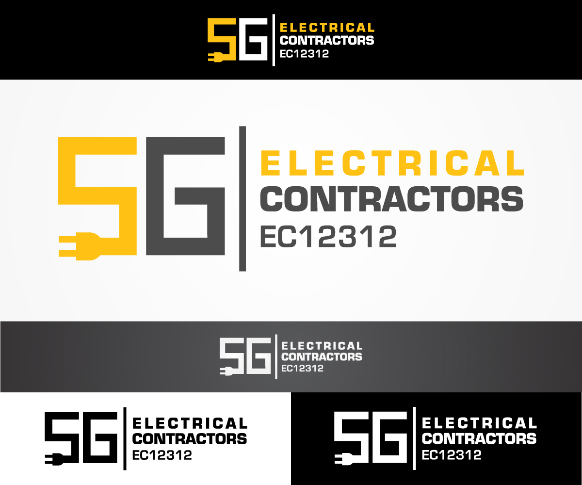 Logo Design by sangeloenriquez for SG Electrical Contractors | Design #10805077