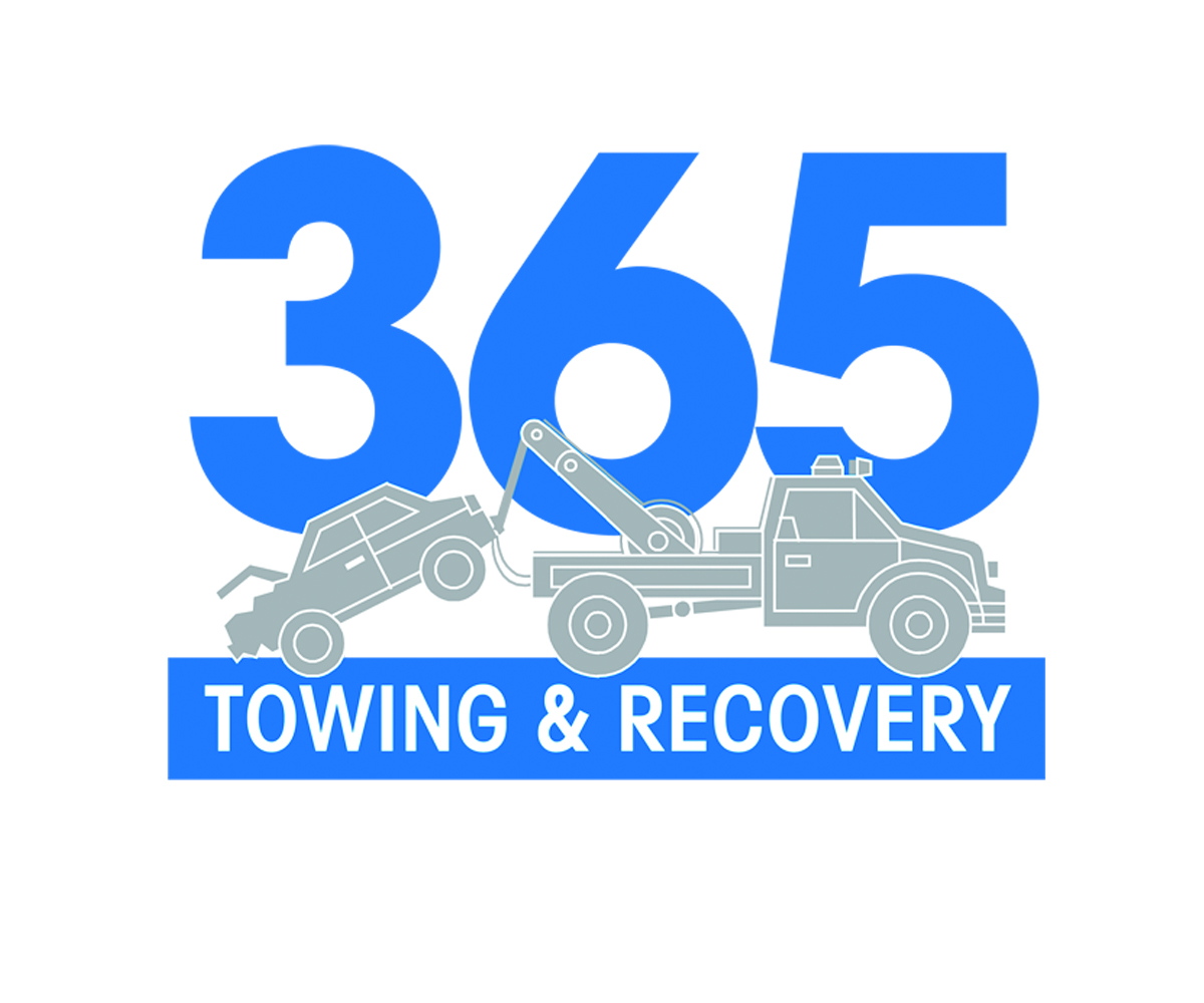 Logo Design by Hot Rod for 365 Towing And Recovery  | Design #11163912