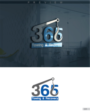 Design de Logo par 3Guys pour 365 Towing And Recovery  | Design : #11151151