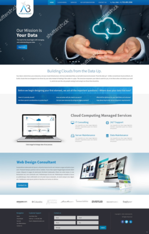 Web Design by pb for Andromeda3 Corporation | Design: #10811375