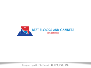 Logo Design by D&E for Best Floors and Cabinets | Design: #10848997