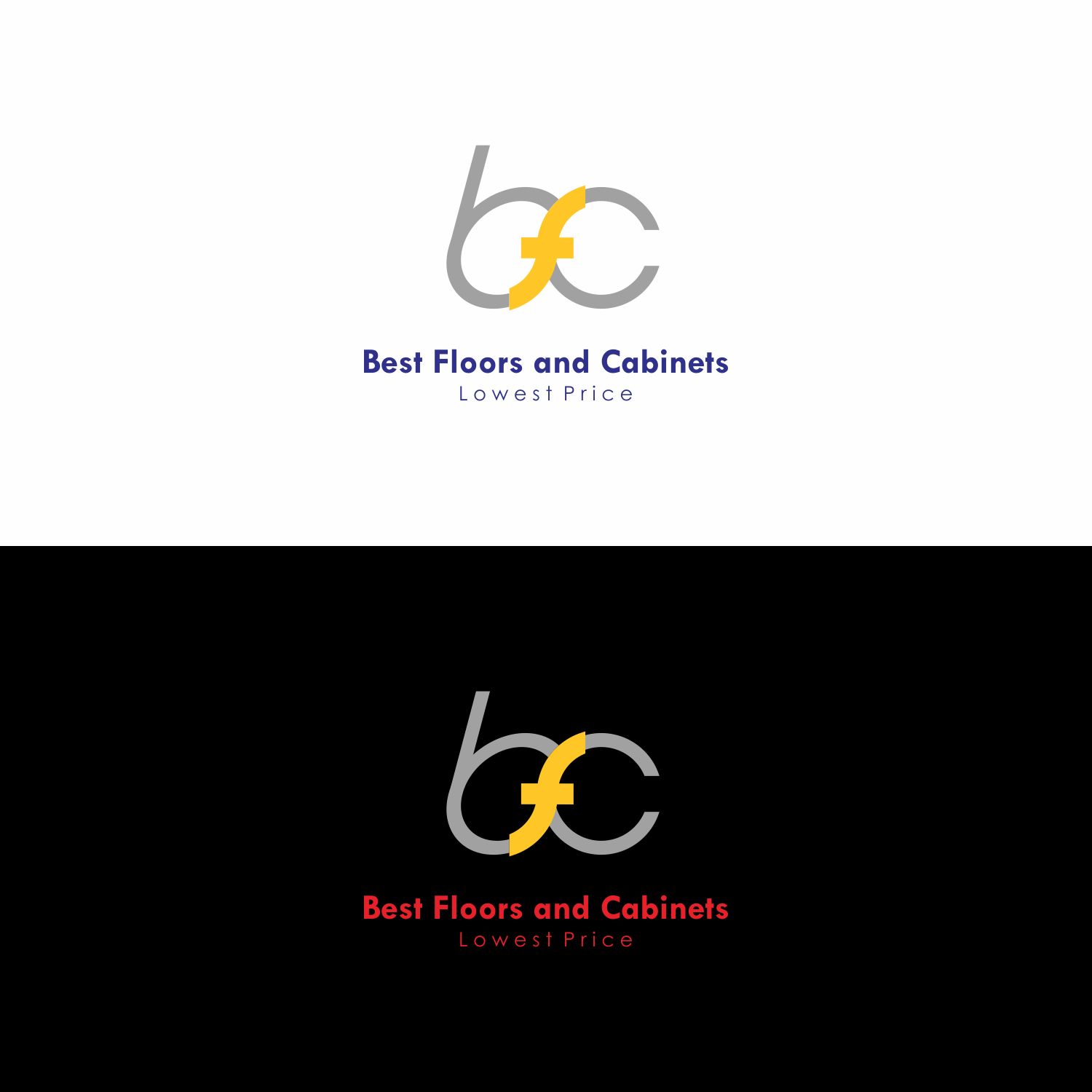 Logo-Design von Wisnu Pramono Jati für Best Floors and Cabinets | Design: #11318030