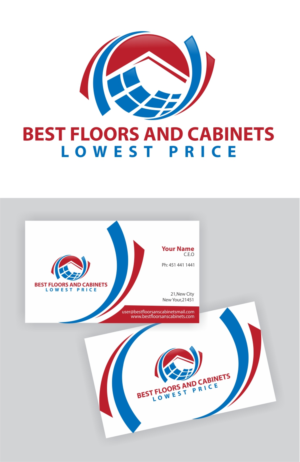 Logo-Design von creative.bugs für Best Floors and Cabinets | Design: #10840350