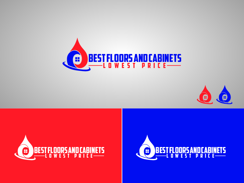 Logo Design by sanylaly for Best Floors and Cabinets | Design #10807683
