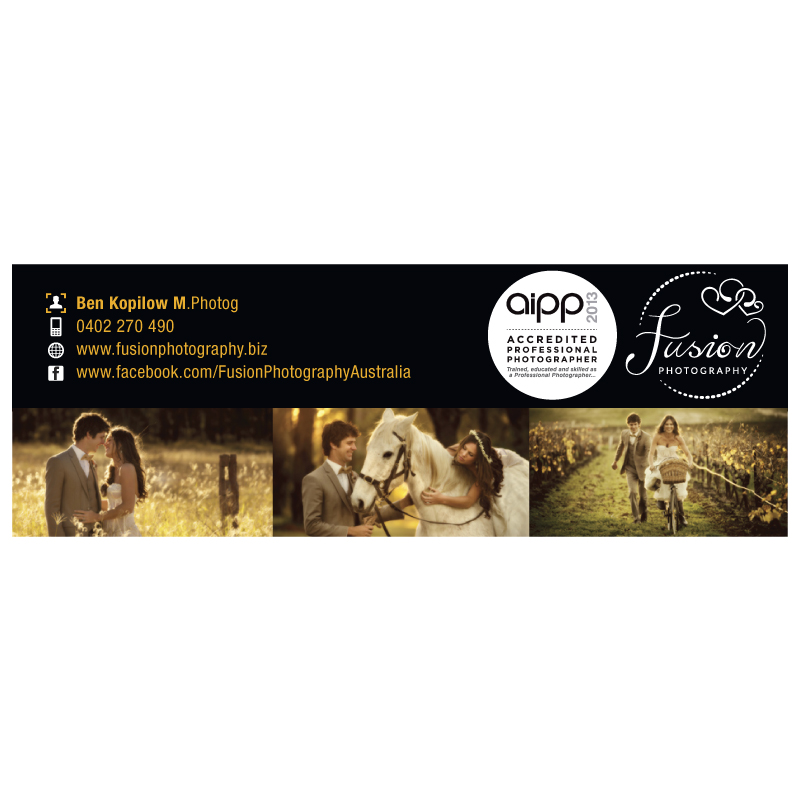 Business Card Design by gilbert j for Fusion+Photography | Design #2249991