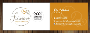 Business Card Design by Sbss for Fusion+Photography | Design: #2249441