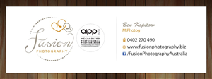 Business Card Design by Sbss for Fusion+Photography | Design: #2249586