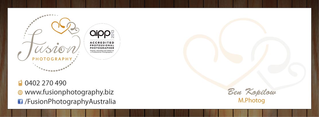 Business Card Design by Sbss for Fusion+Photography | Design #2249799