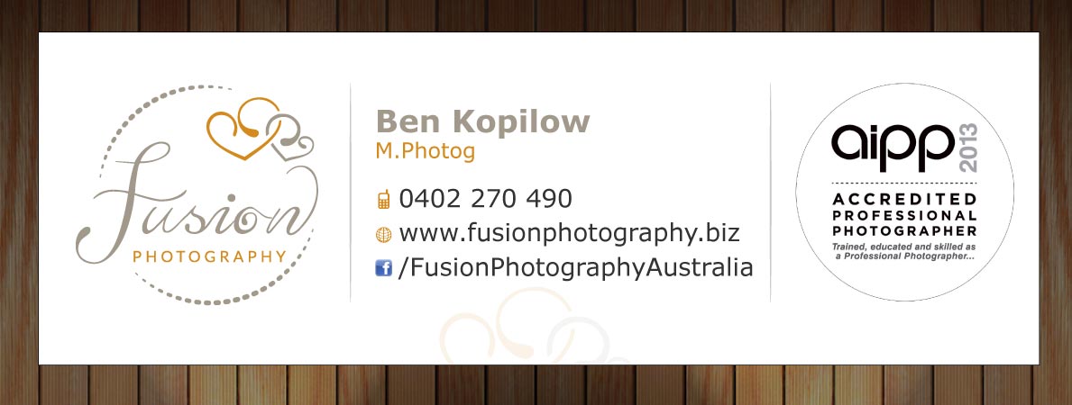 Business Card Design by Sbss for Fusion+Photography | Design #2250595