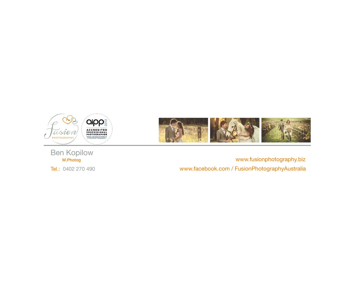 Business Card Design by ChicD for Fusion+Photography | Design #2250371