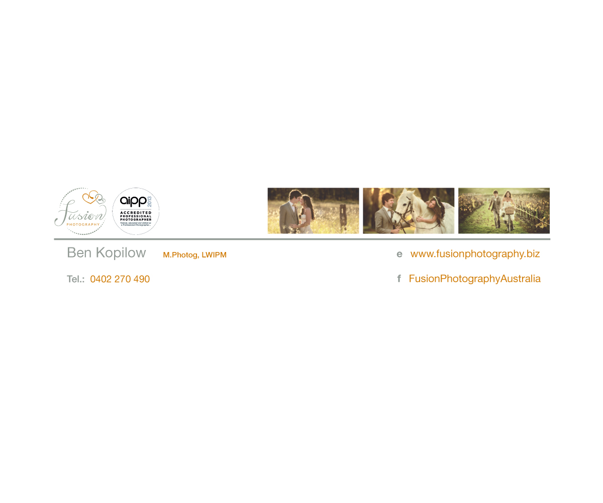 Business Card Design by ChicD for Fusion+Photography | Design #2254696