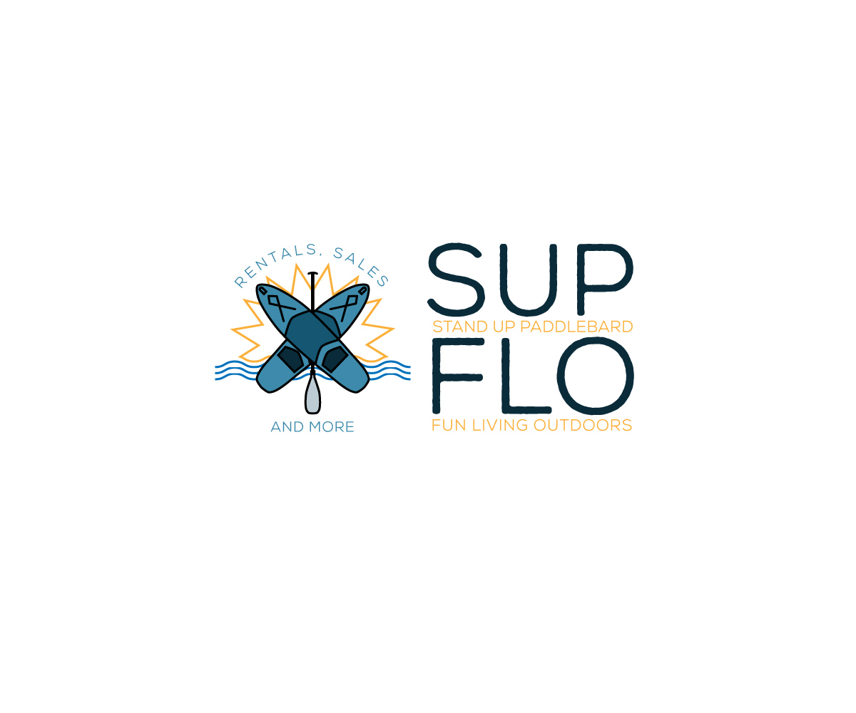 Logo Design by at-as for SUP FLO | Design #10917420