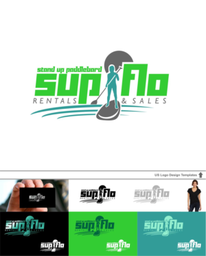 Logo-Design von DesignMX (Renan Mejia) für SUP FLO | Design: #10950912