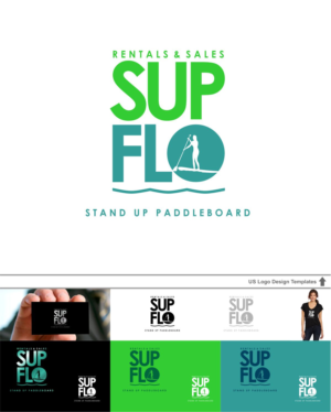 Logo-Design von DesignMX (Renan Mejia) für SUP FLO | Design: #10989077