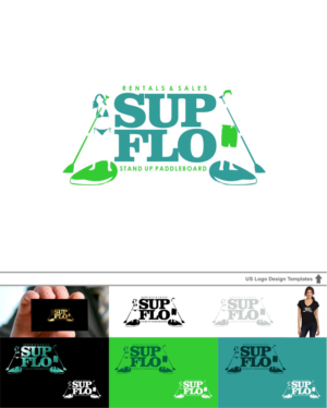 Logo-Design von DesignMX (Renan Mejia) für SUP FLO | Design: #10989287