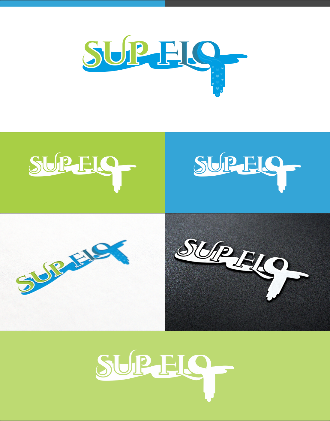 Logo-Design von DG für SUP FLO | Design #10889247