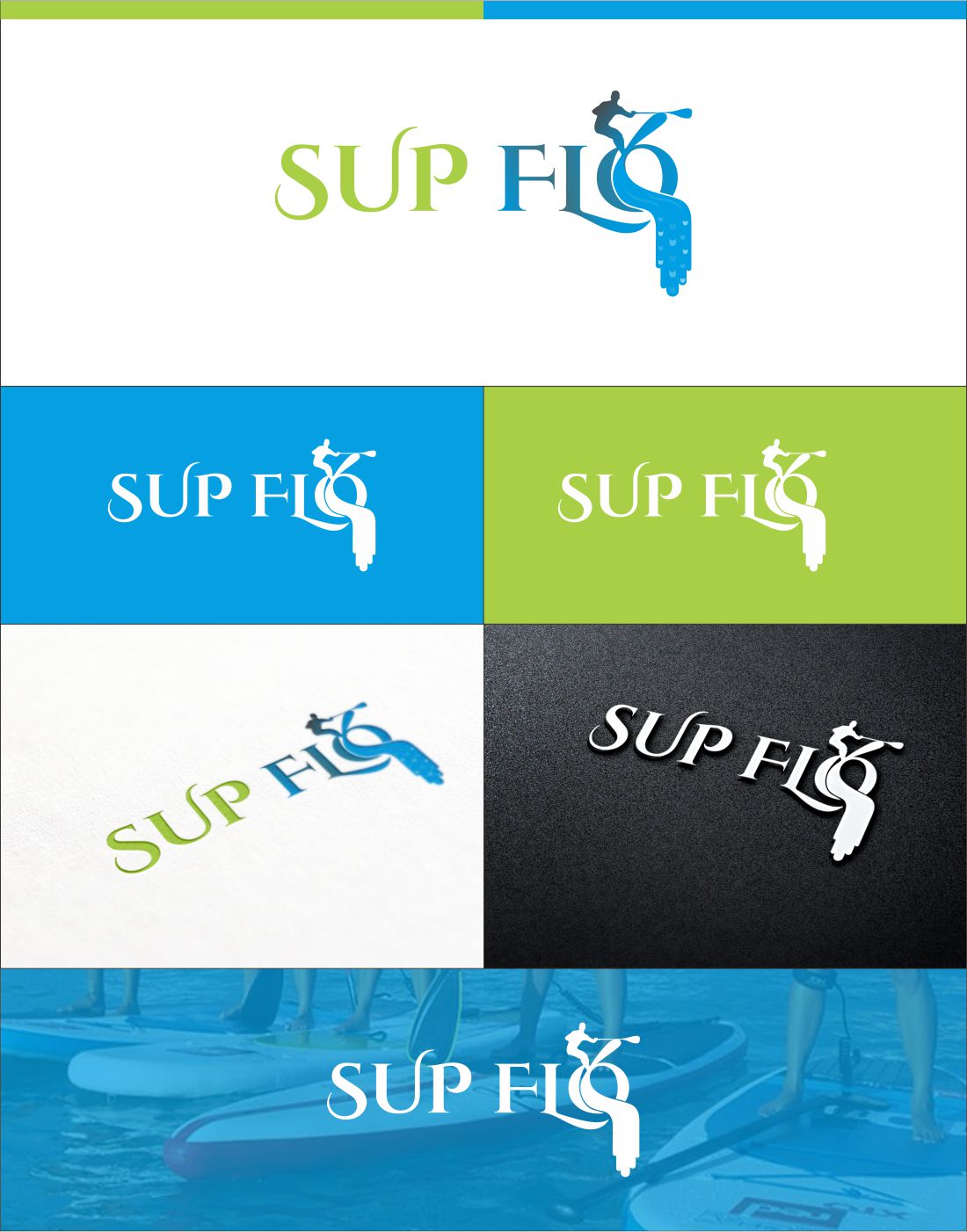 Logo-Design von DG für SUP FLO | Design #10918235