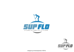 Logo-Design von christianpoetoe für SUP FLO | Design: #10938046