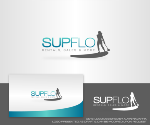 Logo Design by alvinnavarra for SUP FLO | Design #10899046