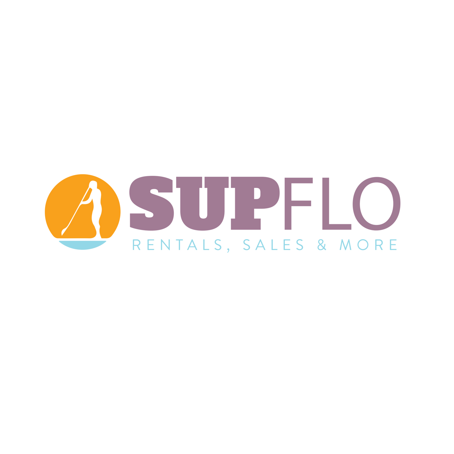 Logo Design by vizzumdesign for SUP FLO | Design #10926096