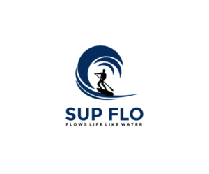Logo Design by creativea for SUP FLO | Design #10908845
