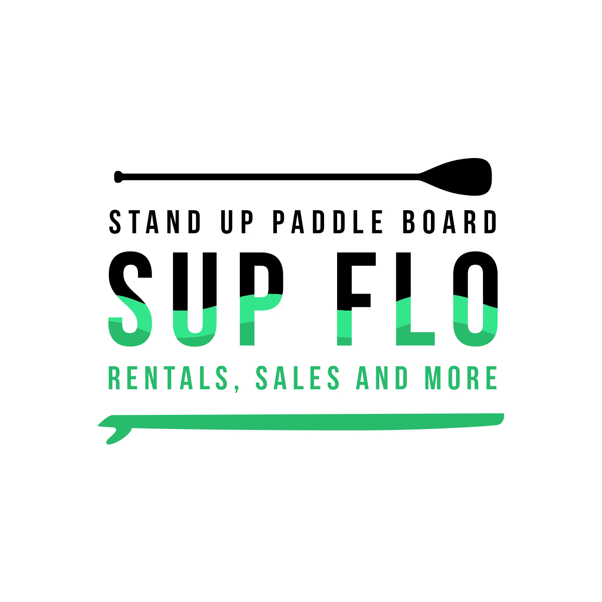 Logo-Design von Roland Hawk für SUP FLO | Design #11022538