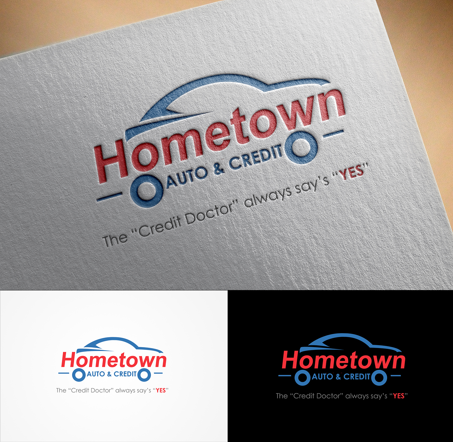 Design de Logo par chirond pour Hometown Auto & Credit | Design : #10930490