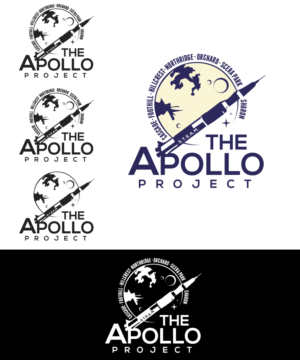 The Apollo Project - Elementary School S.T.E.M. Project Logo | Vector Design by StudioD™