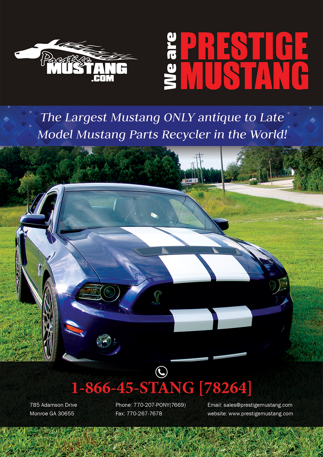 Bold, Modern, Automotive Magazine Design for Prestige Mustang in United States | Design 10836674