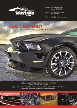 Magazine Design by Marion Richards for Prestige Mustang | Design: #10829000
