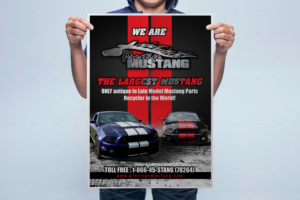 Mustang Magazine Ad for Mustang Week 2016 | Magazin-Design von Priyo Subarkah