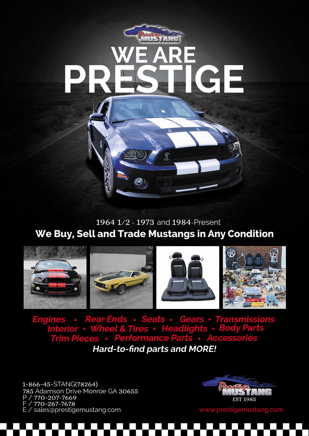 Magazine Design by eriks for Prestige Mustang | Design #10831691