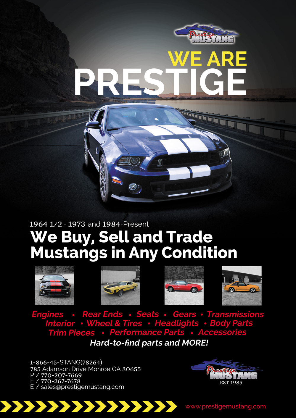 Design de Revue par eriks pour Prestige Mustang | Design #10831931