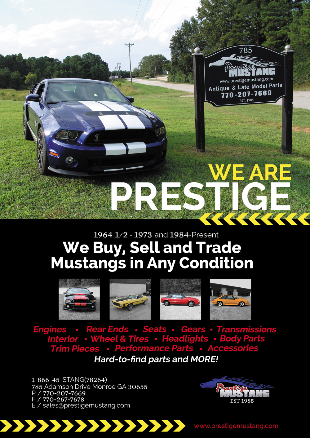 Magazine Design by eriks for Prestige Mustang | Design #10832025