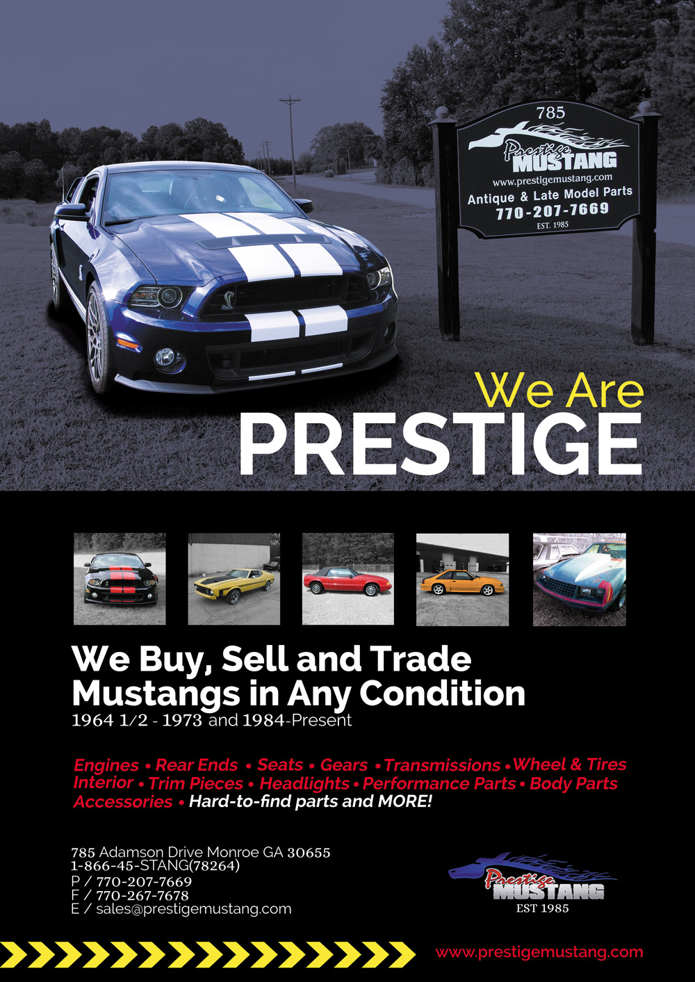 Magazin-Design von eriks für Prestige Mustang | Design #10832956
