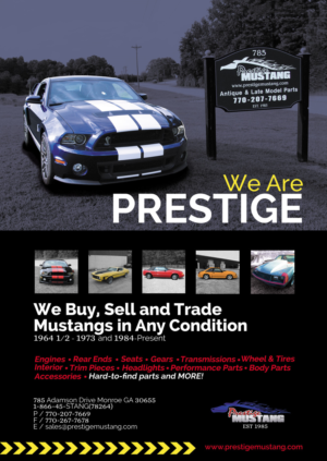 Mustang Magazine Ad for Mustang Week 2016 | Magazin-Design von eriks