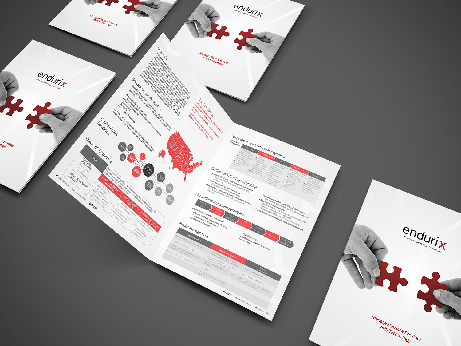 Brochure Design by senja for Lyneer Staffing Solutions | Design #10829833