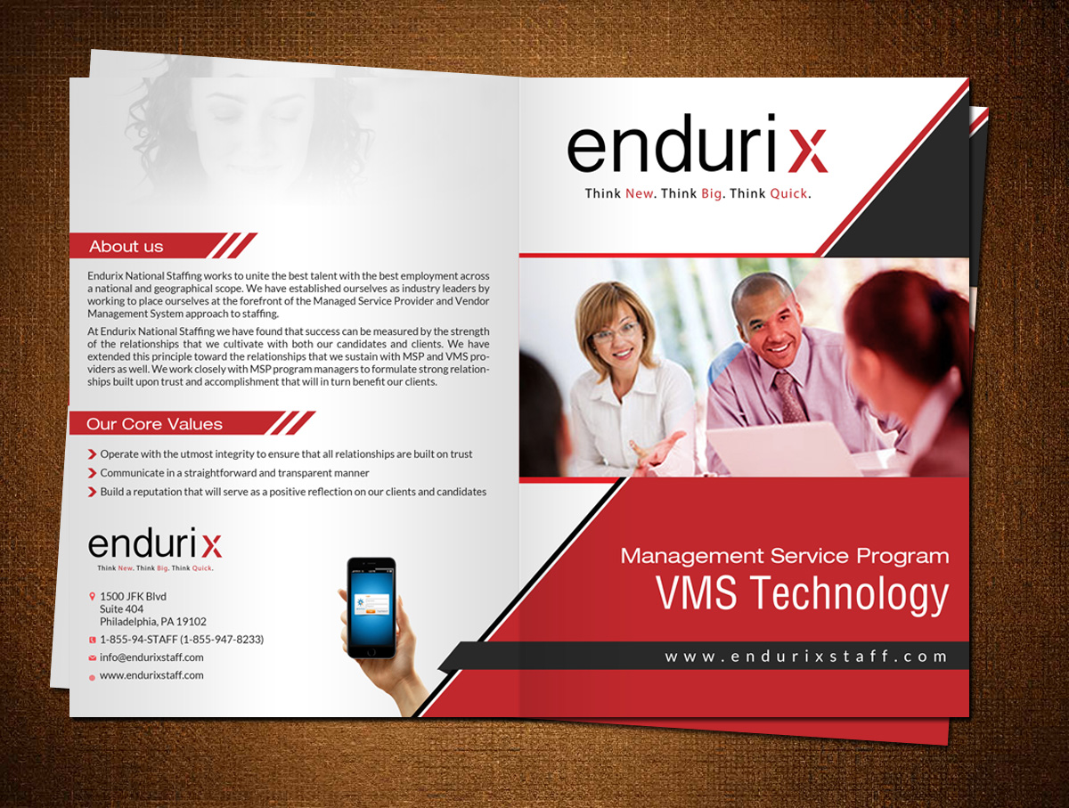 Broschüren-Design von creative.bugs für Lyneer Staffing Solutions | Design #10810814