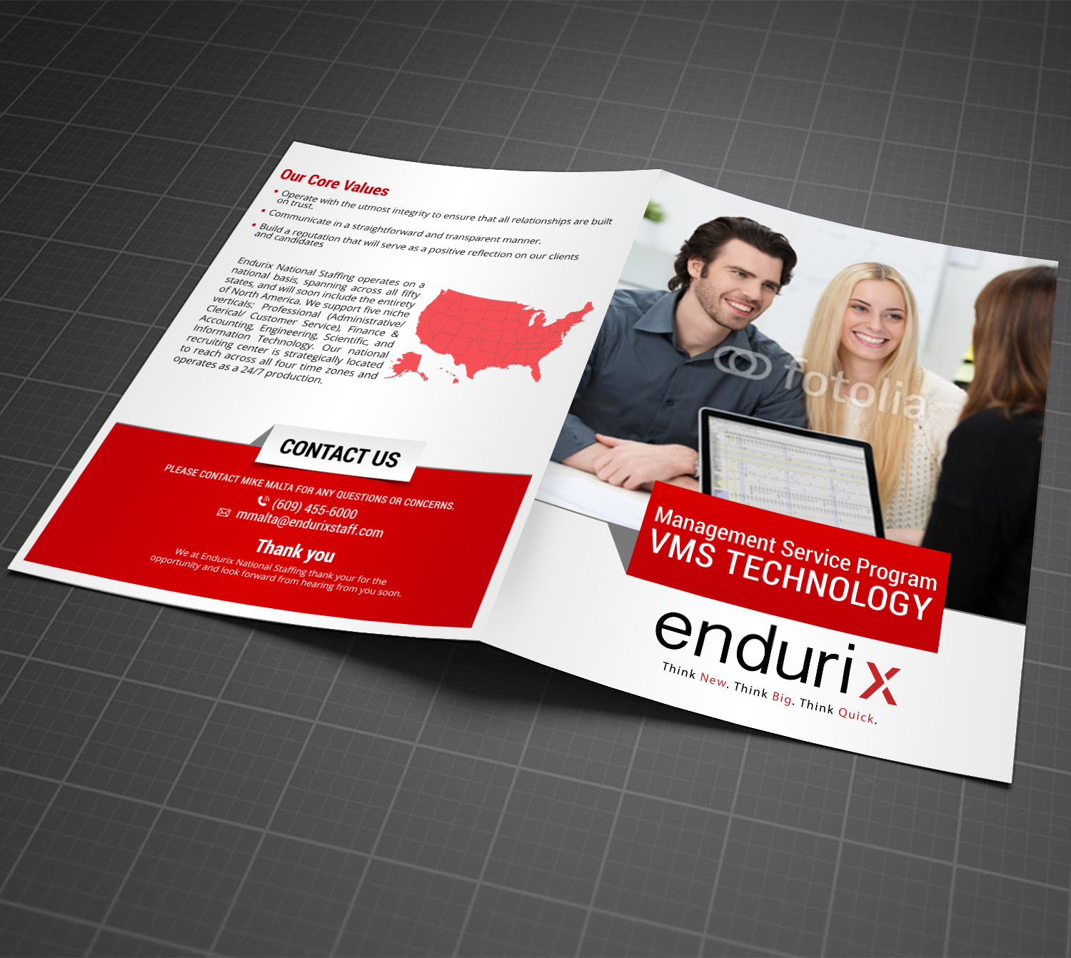 Brochure Design by SAI DESIGNS for Lyneer Staffing Solutions | Design #10860323