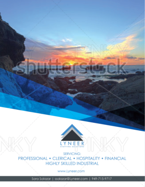 Lyneer Staffing Solutions - Magazine Ad | Diseño Publicitario por Pinky 