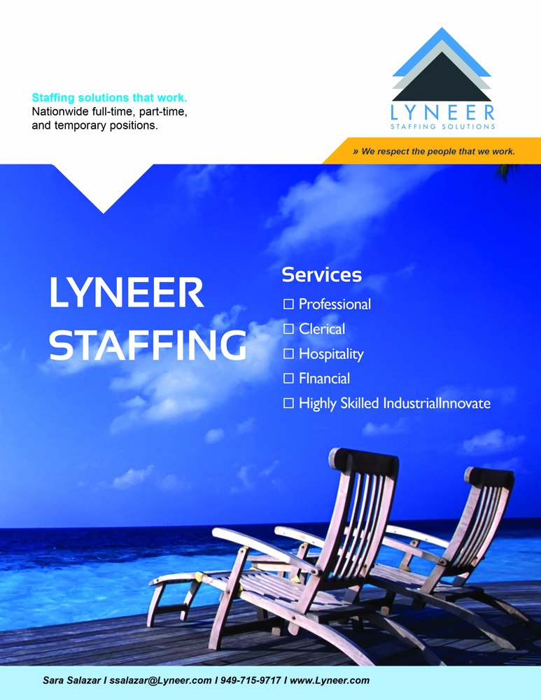 Advertisement Design by iTech Graphics for Lyneer Staffing Solutions | Design #10811710
