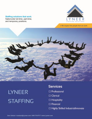 Advertisement Design by iTech Graphics for Lyneer Staffing Solutions | Design: #10811718